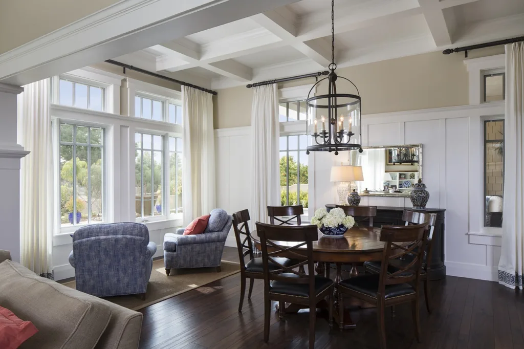 Luxury Custom Dining Room - Hartman Baldwin Dining Area of Lamonette Residences