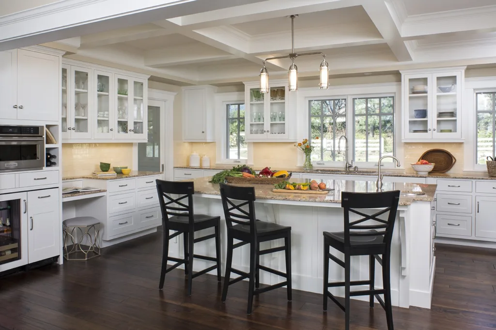 Luxury Dining Room Design - Hartman Baldwin Kitchen Area of Lamonette Residences