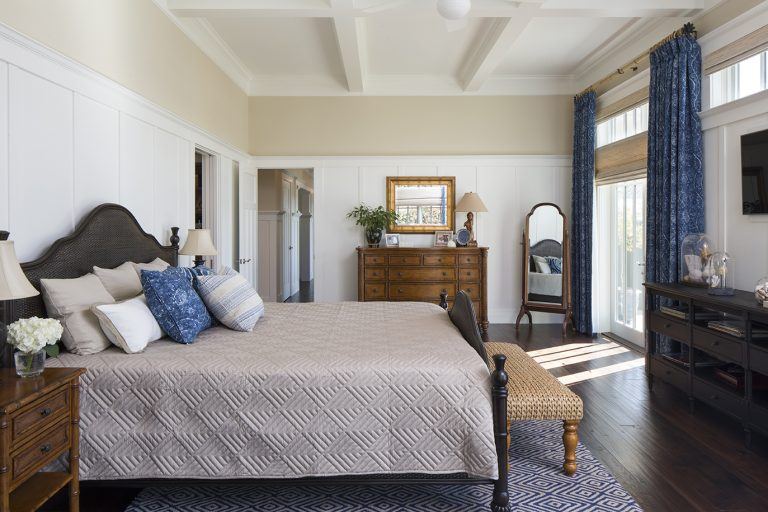 Custom-Built Hampton’s Style Bedroom Design