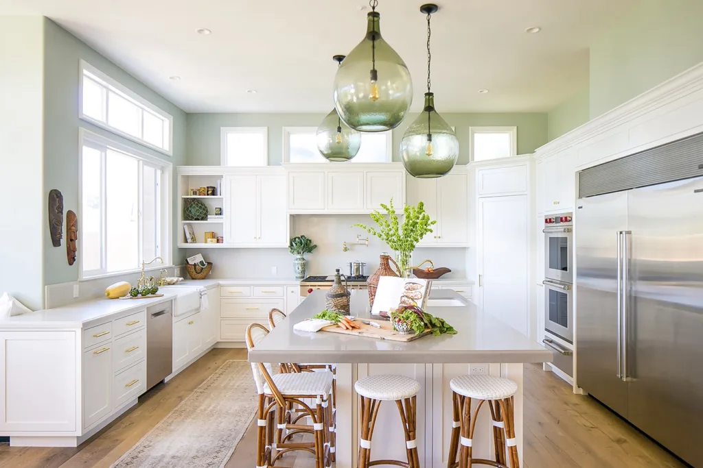 Seaside Kitchen Design Remodel by HartmanBaldwin - Hartman Baldwin Contemporary Beach House Designs