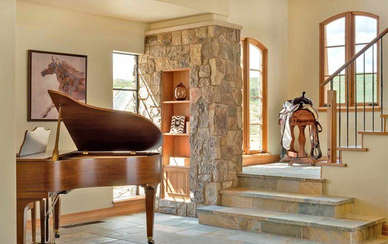 Modern Rustic Architecture of Staircase