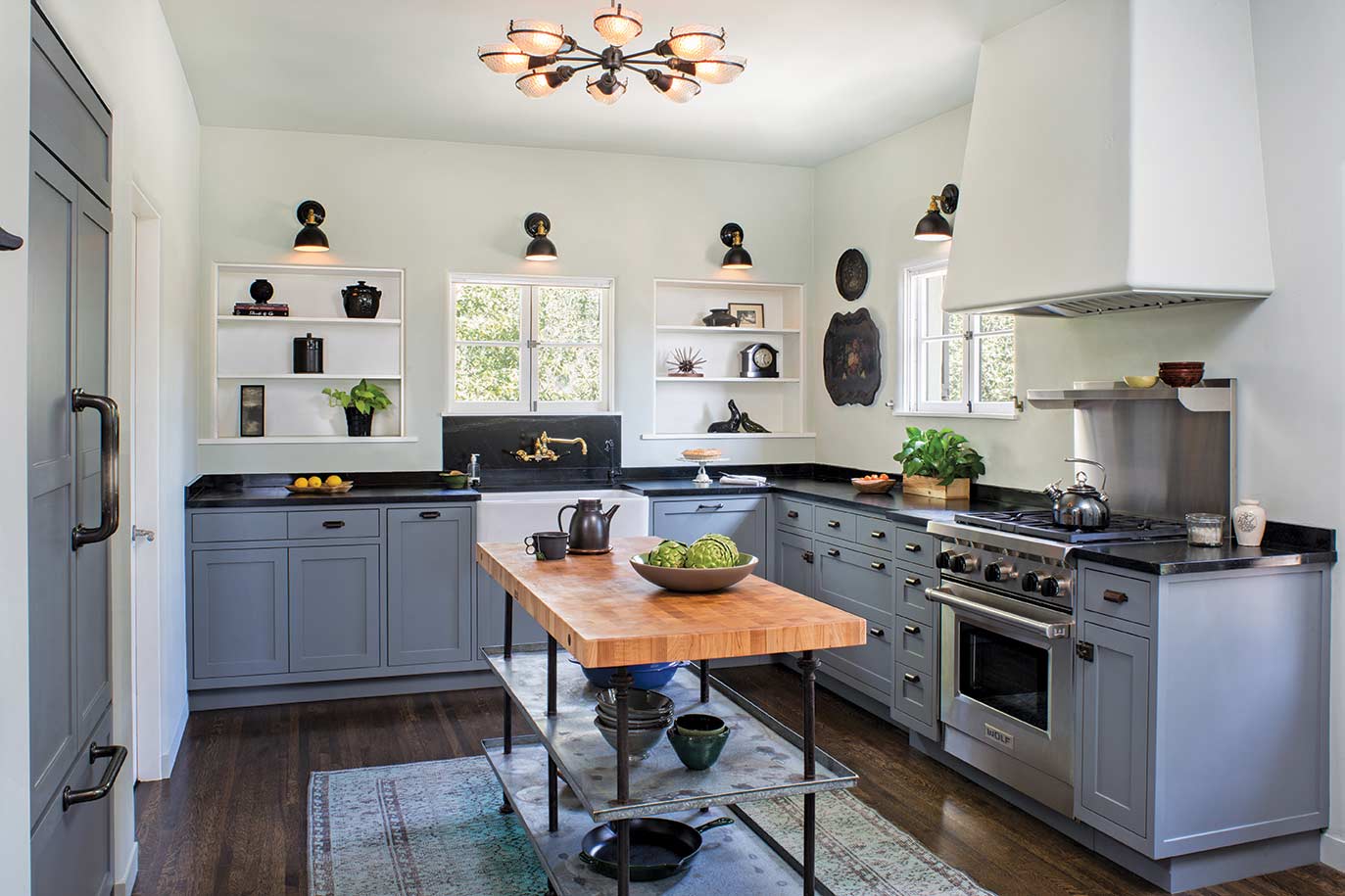 Custom Spanish Style Kitchen Architecture by HartmanBaldwin in Southern California