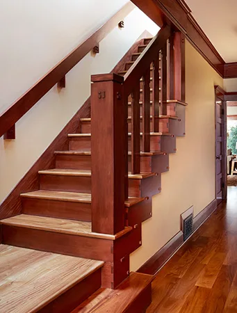 After MiraMonte Contemporary Craftsman Stairwell by HartmanBaldwin - Hartman Baldwin After MiraMonte Contemporary Craftsman Stairwell by HartmanBaldwin