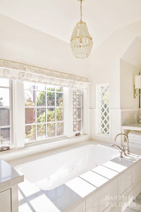 Hillside French Normandy Custom Bathroom Renovation Design Rebuild by HartmanBaldwin