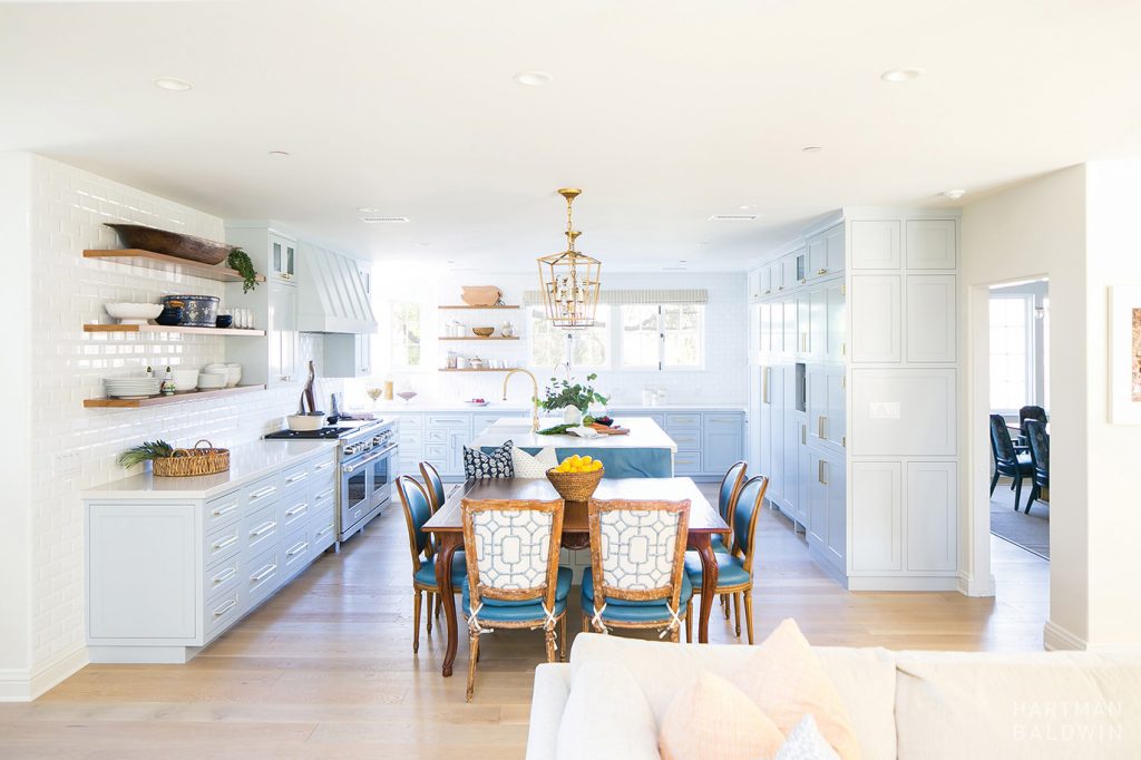 Hillside French Normandy Kitchen Renovation Design Rebuild by HartmanBaldwin