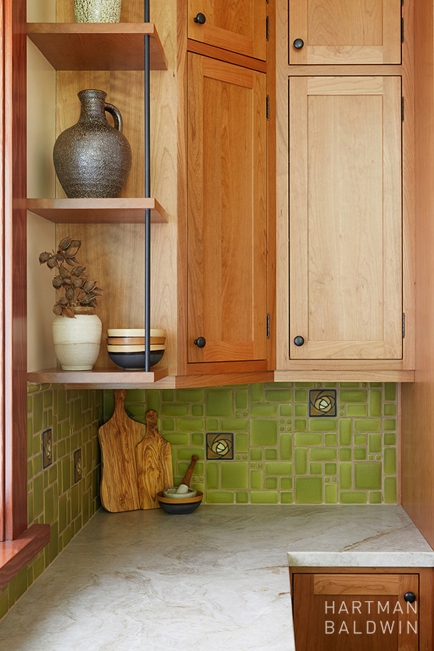 Craftsman Home Renovation Kitchen Cabinet