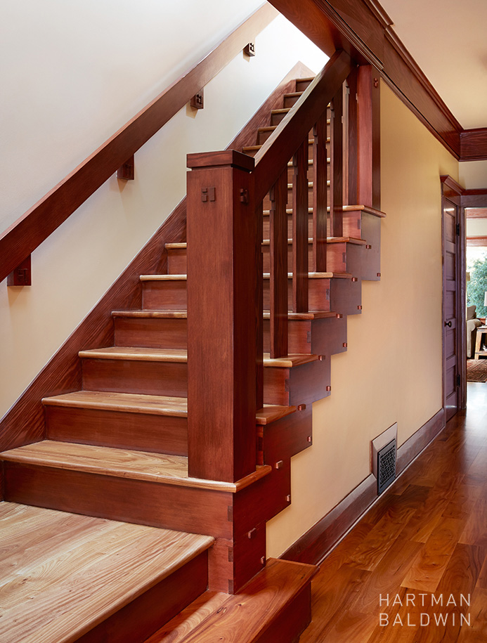 Craftsman Home Renovation Staircase by HartmanBaldwin