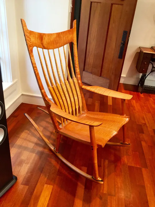 Bill Baldwin Sam Maloof Chair - Hartman Baldwin Bill Baldwin Sam Maloof Chair