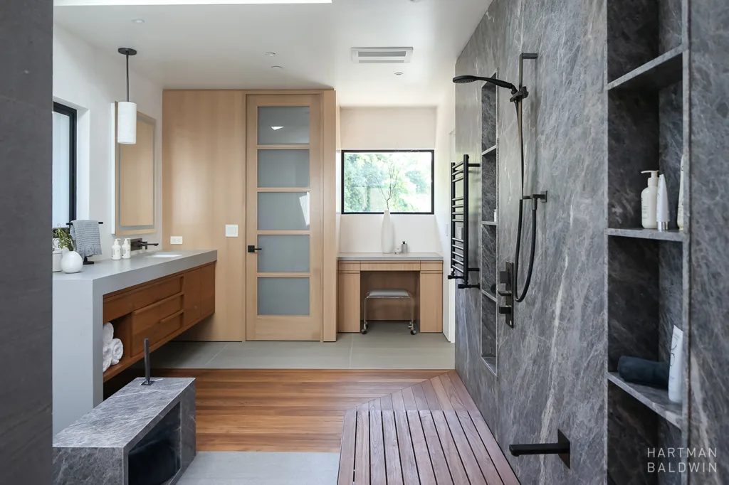 Contemporary Zen Home Bathroom Design by HartmanBaldwin - Hartman Baldwin