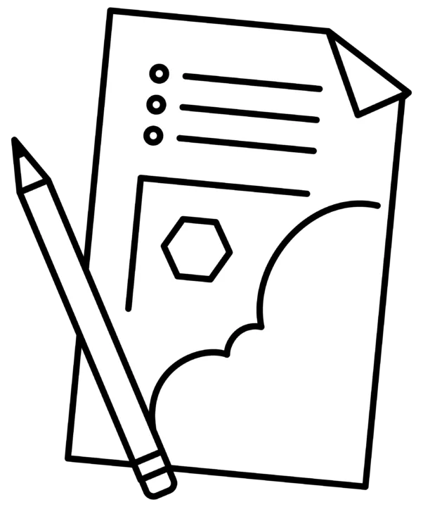 Cost Estimation Services by HartmanBaldwin - Hartman Baldwin Paper and Pencil Illustration