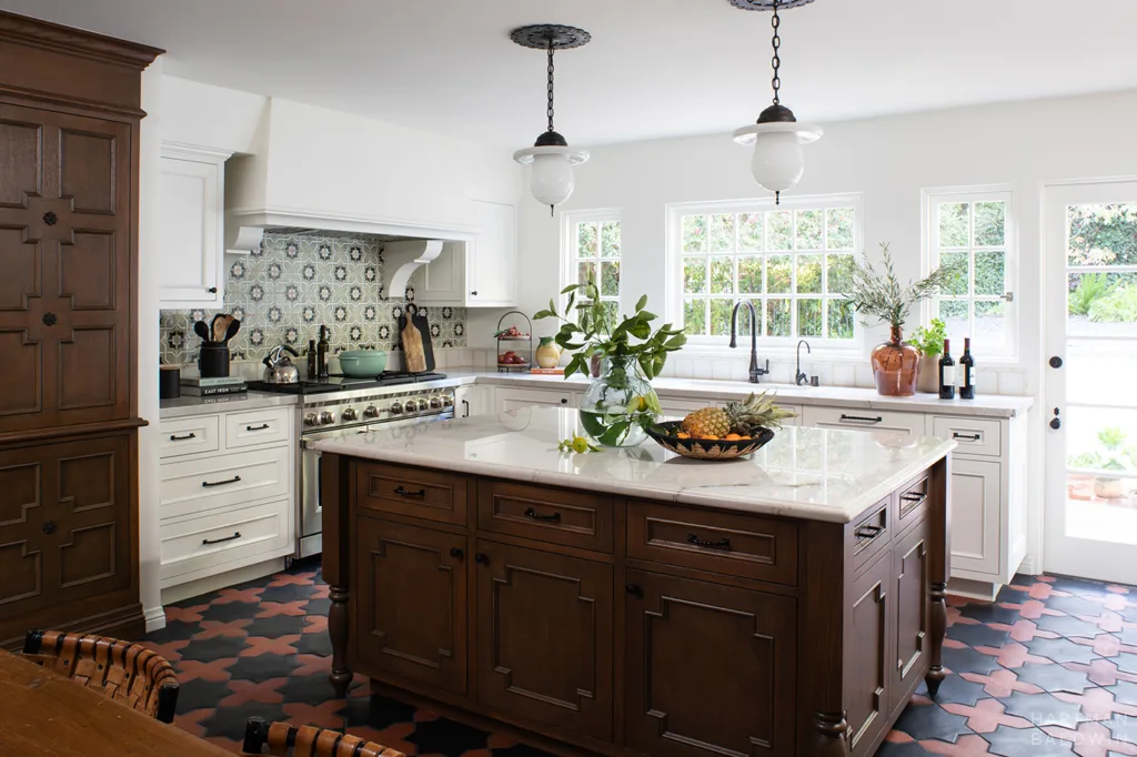 HartmanBaldwin Ledgewood Residence Spanish Style Kitchen Remodel Overview - Hartman Baldwin Spanish Style Kitchen Remodel in Southern California