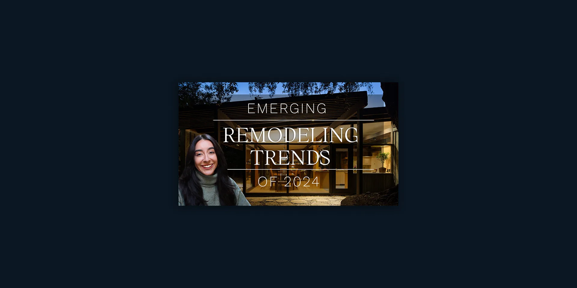 HartmanBaldwin Emerging Remodeling Trends of 2024 Banner - Hartman Baldwin 2024 remodeling trends video thumbnail