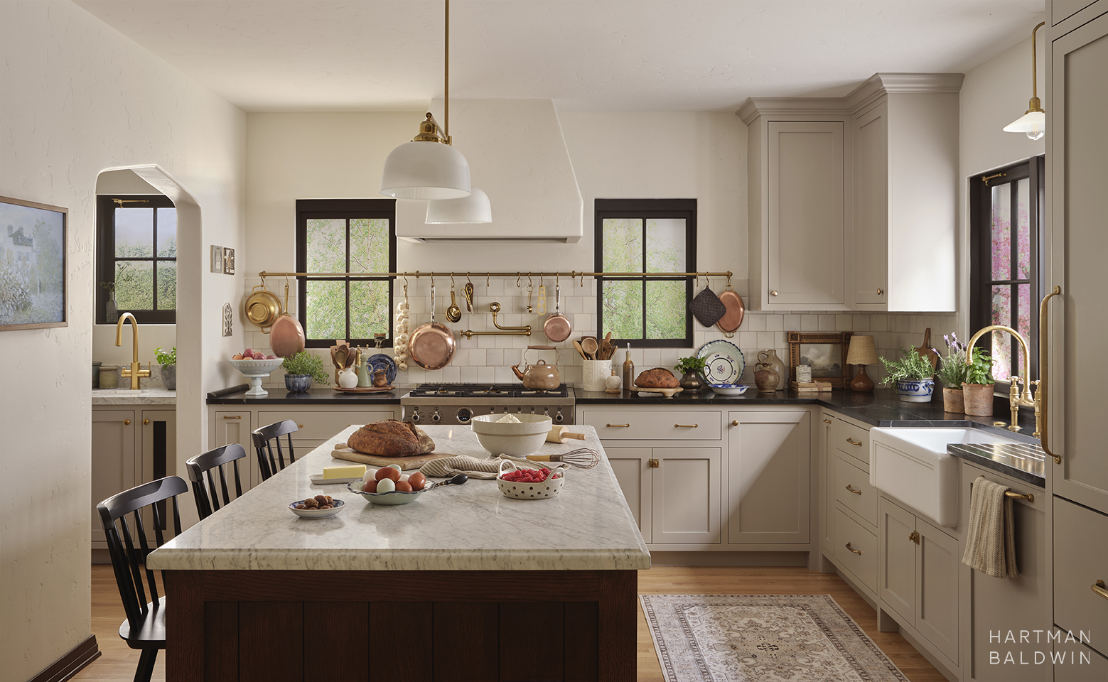 HartmanBaldwin Euclid Residence English Tudor Revival Home Remodel Kitchen 01 - Hartman Baldwin